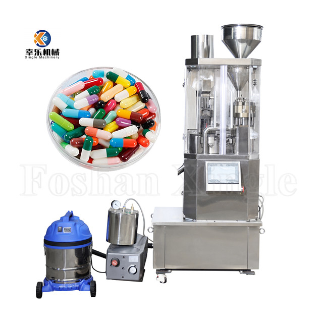 Small Volume Powder Automatic Capsule Filling Machine for Pharmaceutical