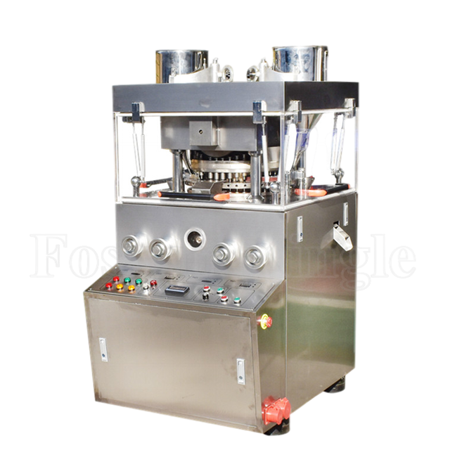 Fully Enclosed High Speed Rotary Tablet Press Machine for Food