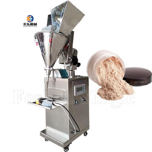 Pharmaceutical Vial Bottle Cosmetic Semi-automatic Powder Filling Machine