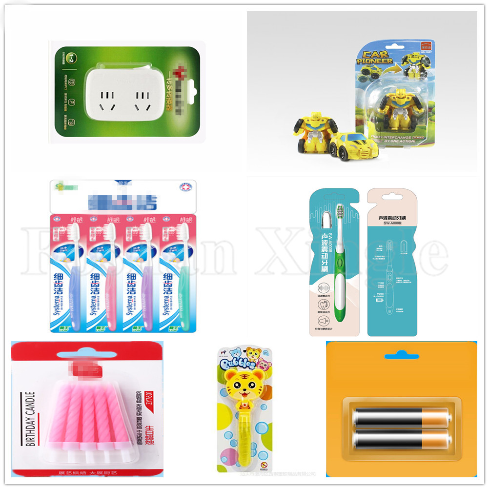 Automatic Rotary Battery Toothbrush Blister Packing Machine