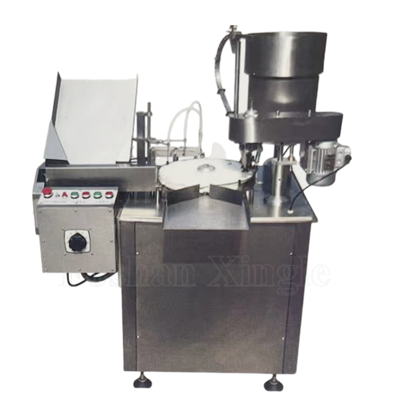 Automatic Bottle Vial Liquid Filling And Capping Machine