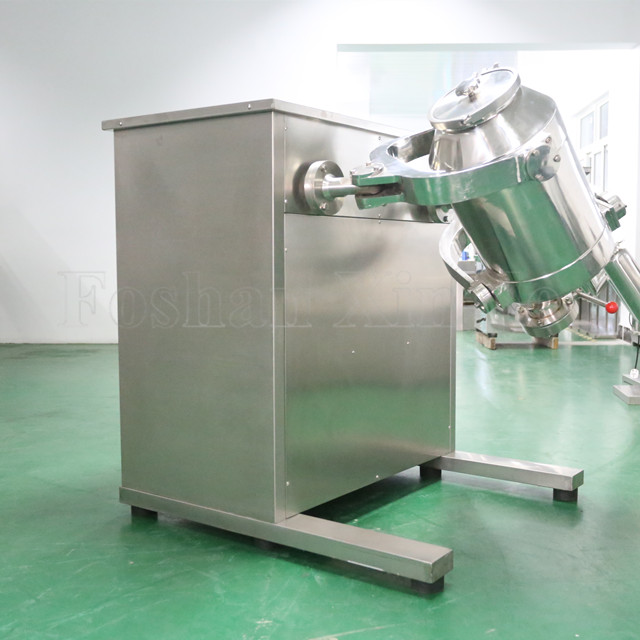 3D Spice Food Drum Mixer Powder Mixing Machine