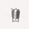 Stainless Steel 100L Mobile Milk Verticle Storage Mixing Tank