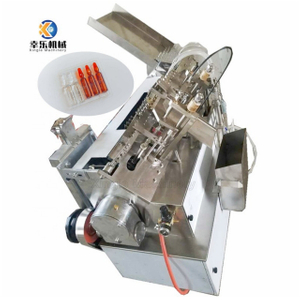 2 Needles 1-2ml Cosmetics Ampoule Filling And Sealing Machine