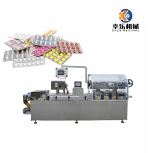 Tablet pill Stainless Steel plate type blister packaging machine