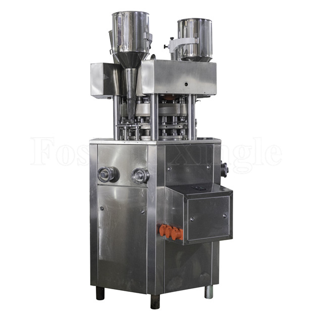 Three Layers Tablet Wash Dish Block Rotary Tablet Press Machine