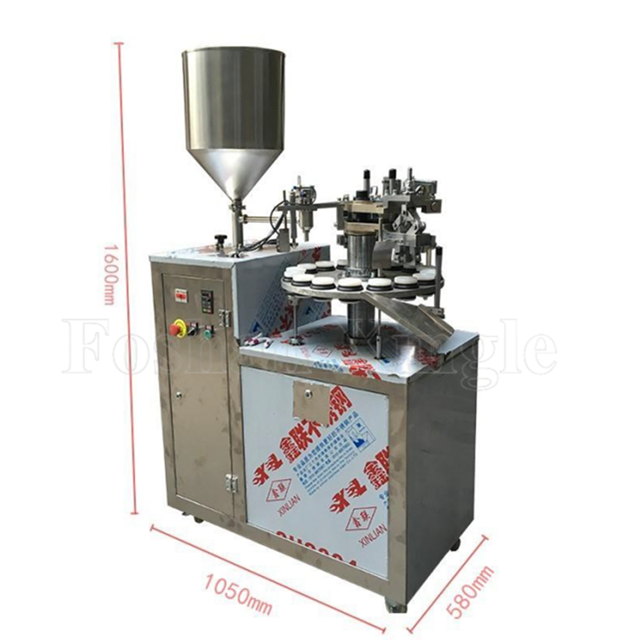 Chemical Automatic Aluminum Tube Filling Sealing Machine for Sale