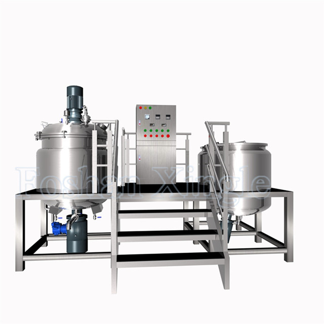 200L Double Jacket Electric Vacuum Detergent Mixing Tank