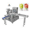 Food Yogurt Stand-Up Pouch Filling And Capping Packing Machine