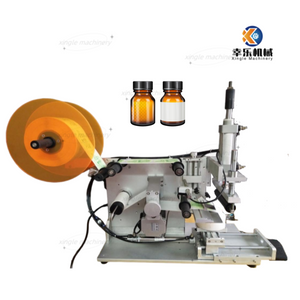 Semi-automatic single-sided PET Bottle Labeling Machine