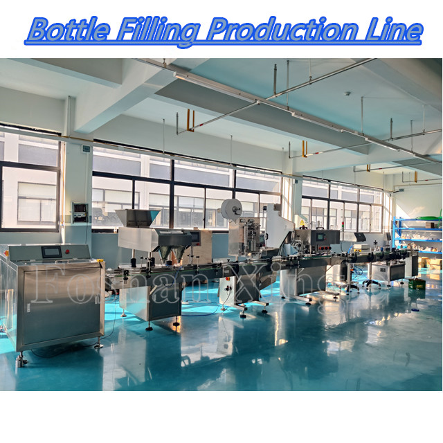 Bottle filling production line