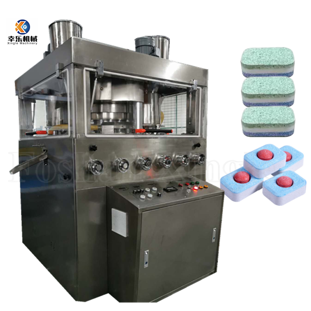 Effervescent Powder Triple Layer RotaryTablet Press Machine