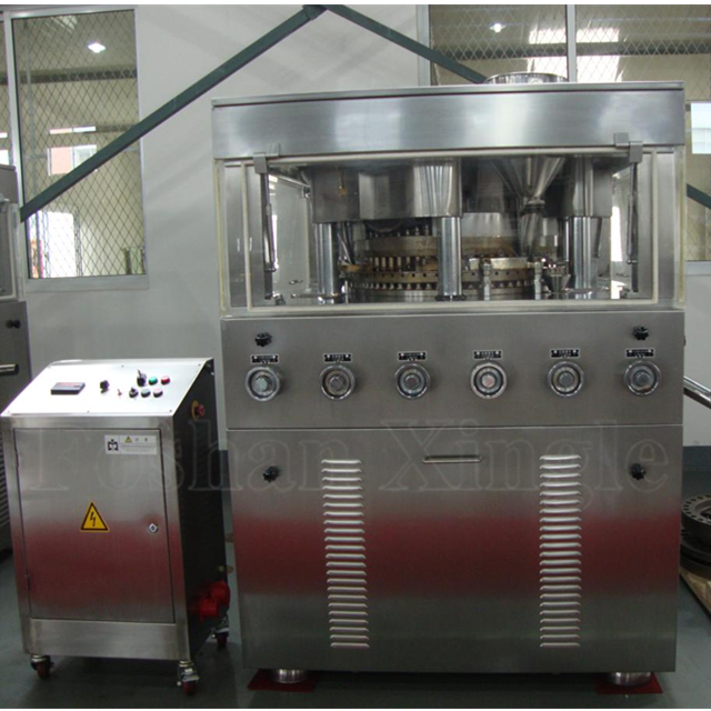 Effervescent Powder Triple Layer RotaryTablet Press Machine