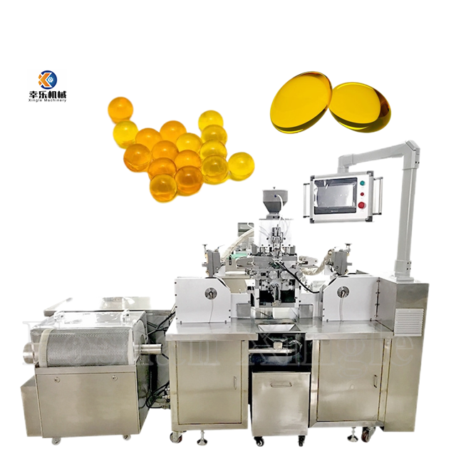 stepless timing Soft capsule automatic capsule filling machine with chiller