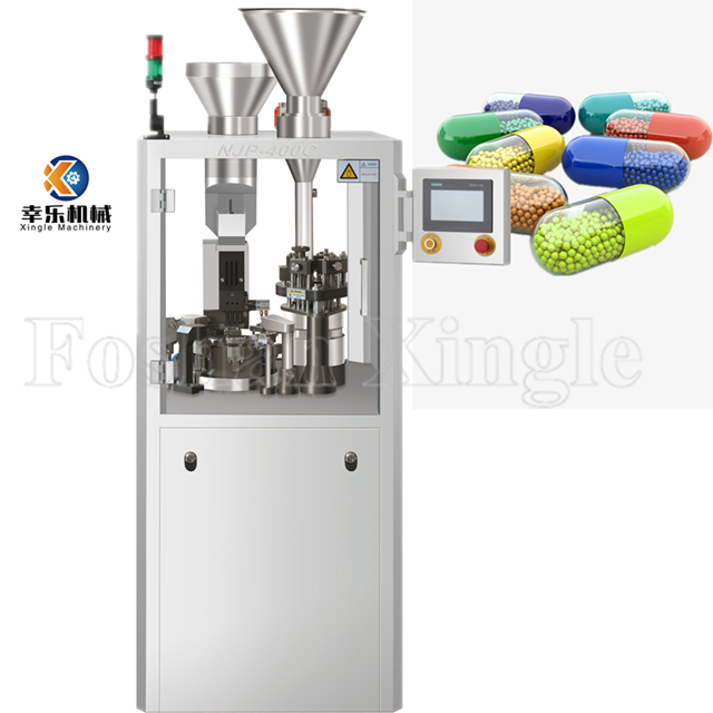 NJP-400 Stainless Steel automatic capsule filling machine with touch screen