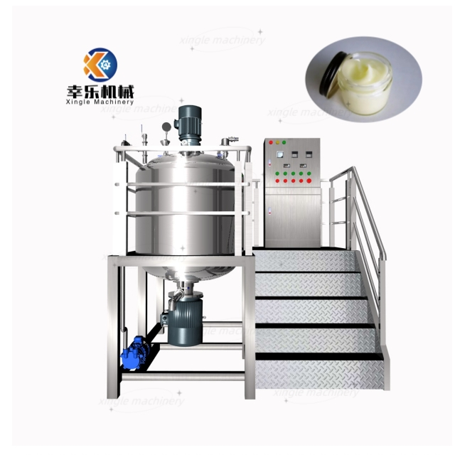 Sanitary grade cream lotion perfume mixing tank