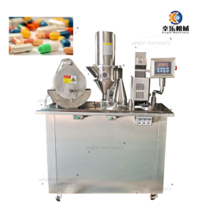 Easy operation granule Pharmaceutical semi-automatic capsule filling machine