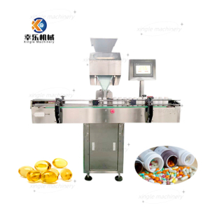 Soft capsule transparent opaque capsule counting machine