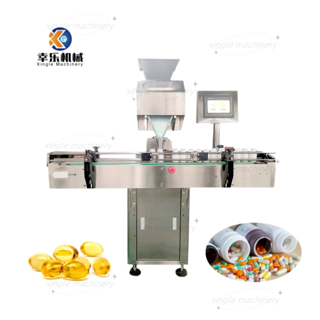 Soft capsule transparent opaque capsule counting machine