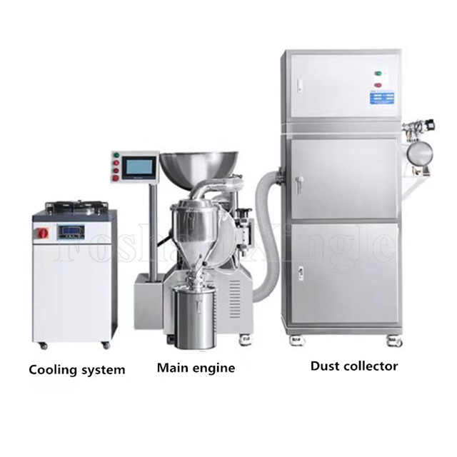 Food Industrial Superfine Powder Pulverizer Ultrafine Grinder Machine