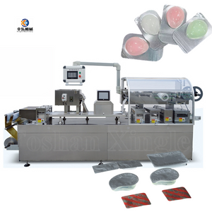 Plate Type Stainless Steel Candy Blister Packing Machine for Foodstuff