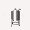 Stainless Steel 100L Mobile Milk Verticle Storage Mixing Tank