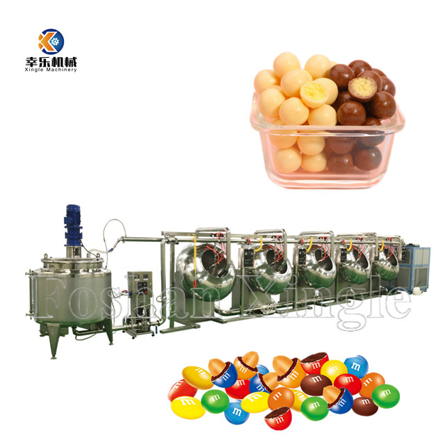 High Speed Chocolate Almonds Coat Food Coating Machine