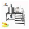 High speed shower gel detergent mixing tank with agitator