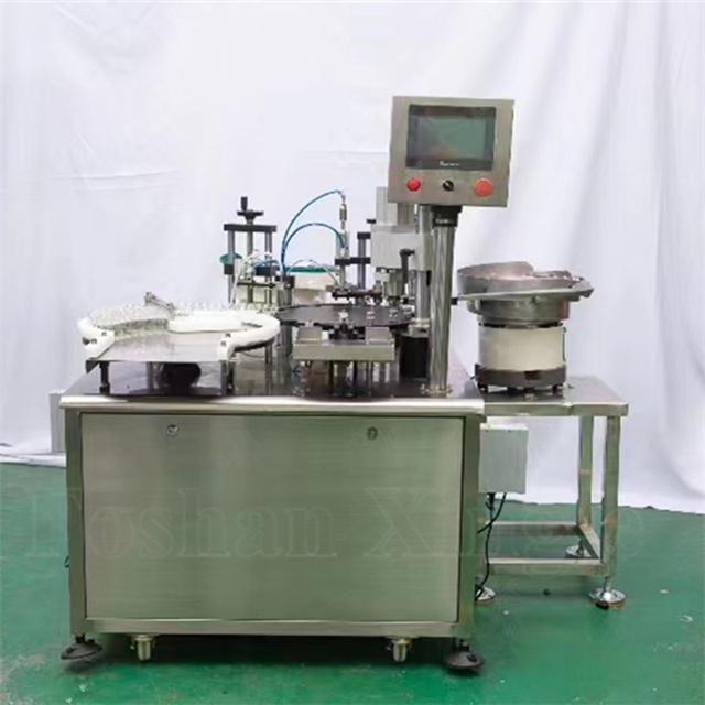 Automatic Vial Single-head Liquid Filling And Capping Machine