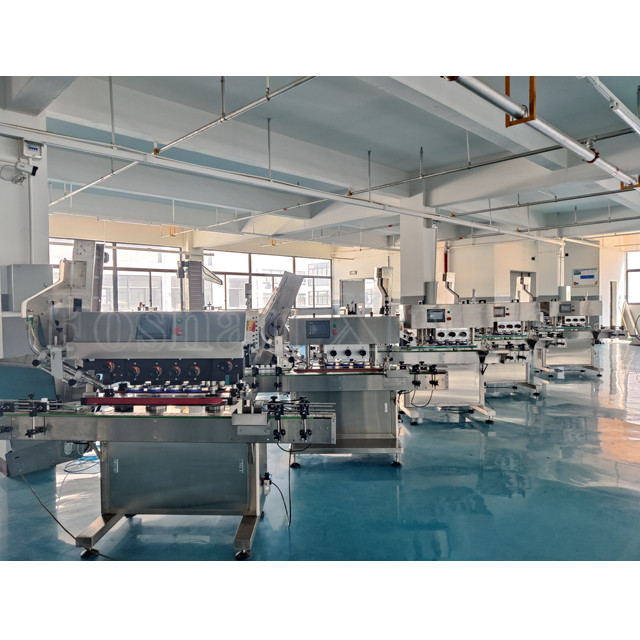 Capsule Tablet Counting Capping And Labeling Bottling Production Line