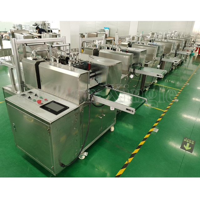 High Speed Automatic Wet Alcohol Pad Packing Machine