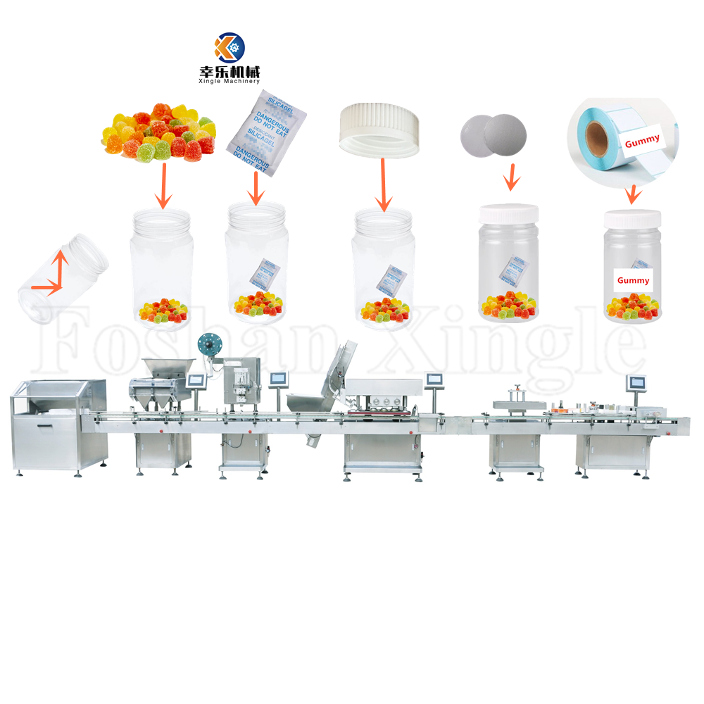 Electric Stainless Steel tablet capsule counting line