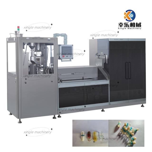 Rotary continuous Vitamin A liquid capsule filling machine