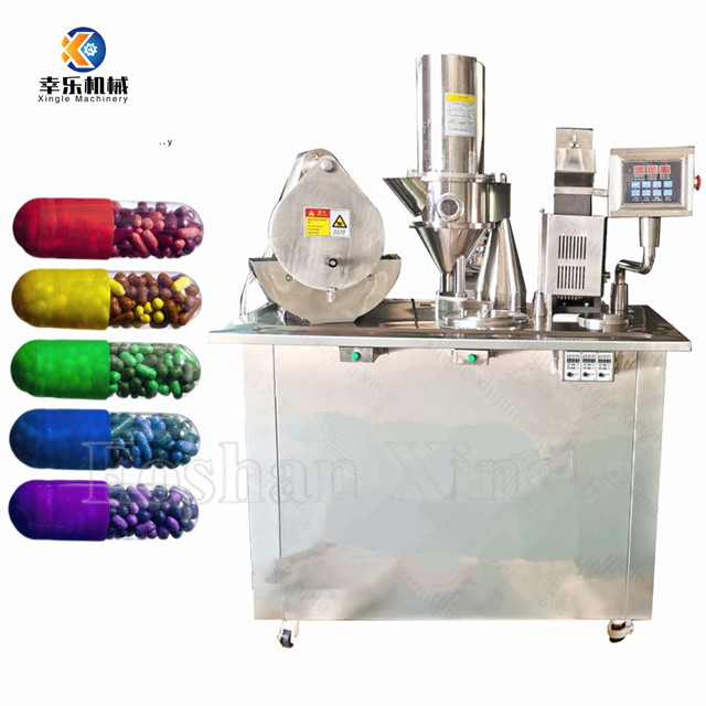 Easy Operation Granule Semi-automatic Capsule Filling Machine for Medical