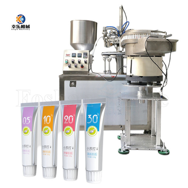 Full Automatic Toothpaste Tube Filling And Sealing Machine