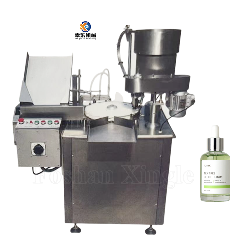 Automatic Bottle Vial Liquid Filling And Capping Machine