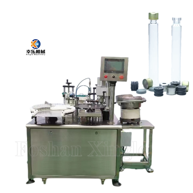 Pharmaceutical Vial Filling And Capping Cartridge Filling Machine