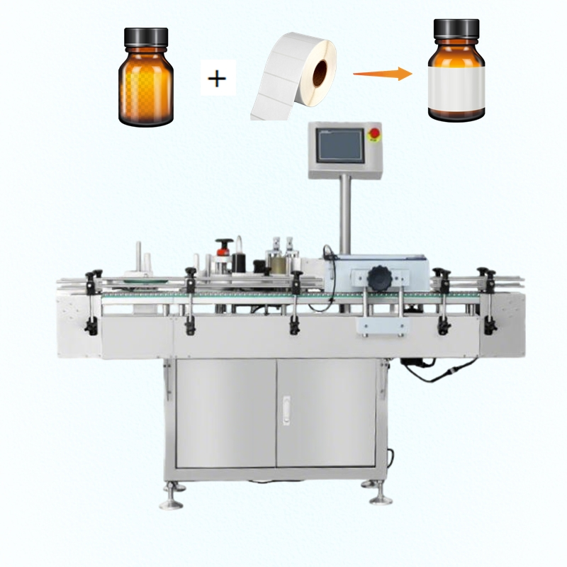 Automatic Round Bottle Labeling Machine