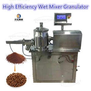 PLC High Efficiency Pharmaceutical Wet Mixing Granulator