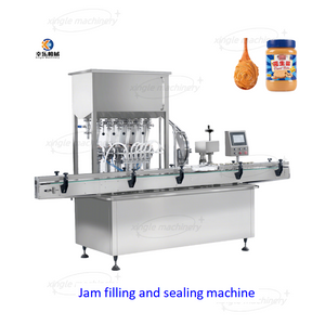 Automatic Paste Yogurt Jam Bottle Filling And Sealing Machine