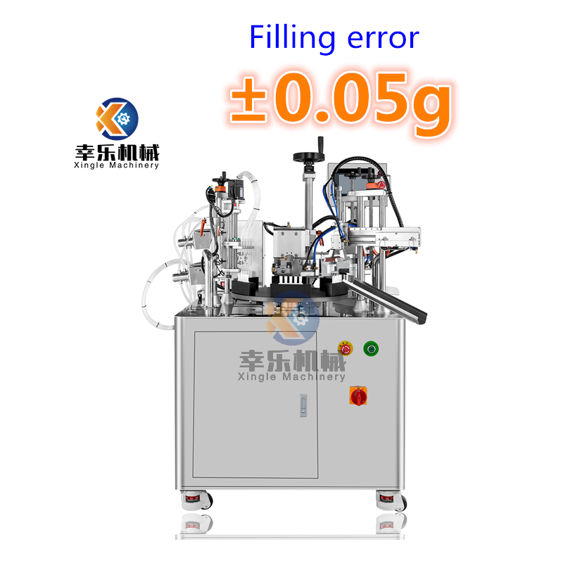 Semi-automatic Cosmetic Continuous Tube Filling And Sealing Machine