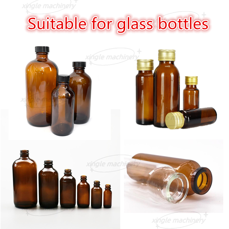 Industrial Automatic Glass Bottle Washing And Drying Production Line