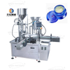 Full-automatic Small Bottle Paste Filling And Capping Machine