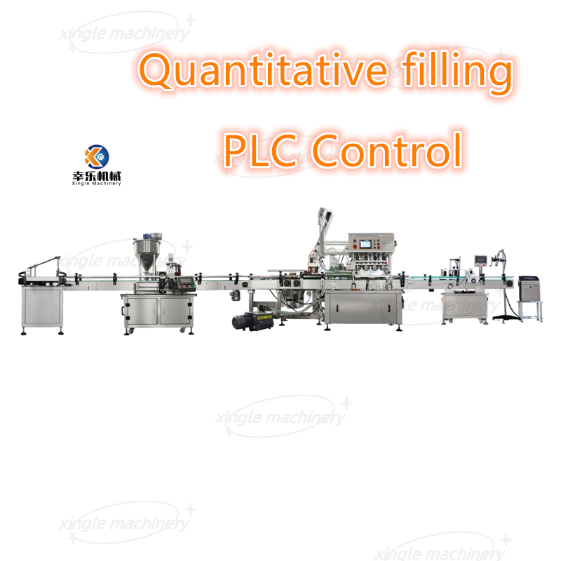Automatic Bottle Jam Paste Filling Packaging Production Line