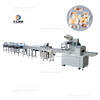 Full Automatic Flow Wrap Food Sorting And Packing Line