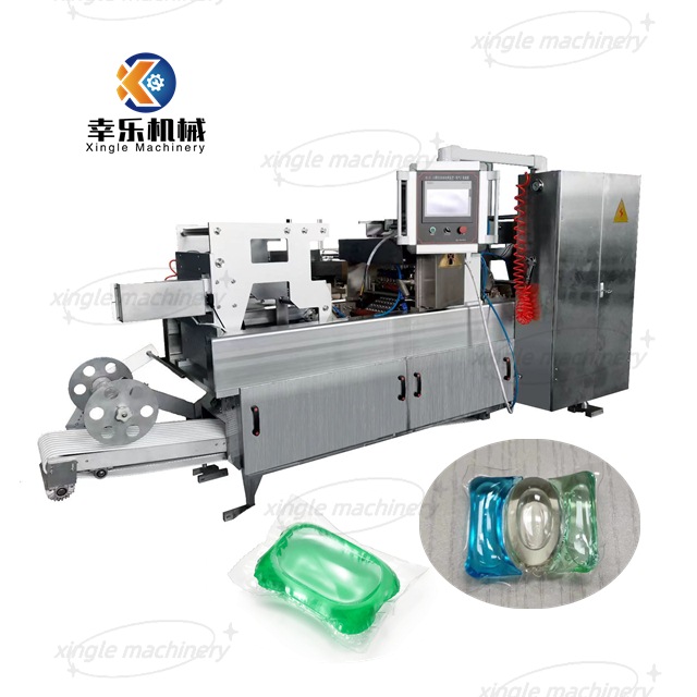 Automatic Liquid Water Soluble Pod Filling Packaging Machine