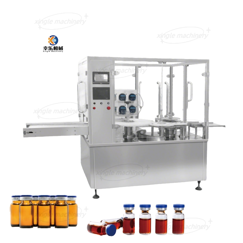 Disc-type High Speed Liquid Vial Bottle Filling And Capping Machine