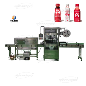 Beverage Food Fully Automatic shrink Sleeve Labeling Machine for Bottles