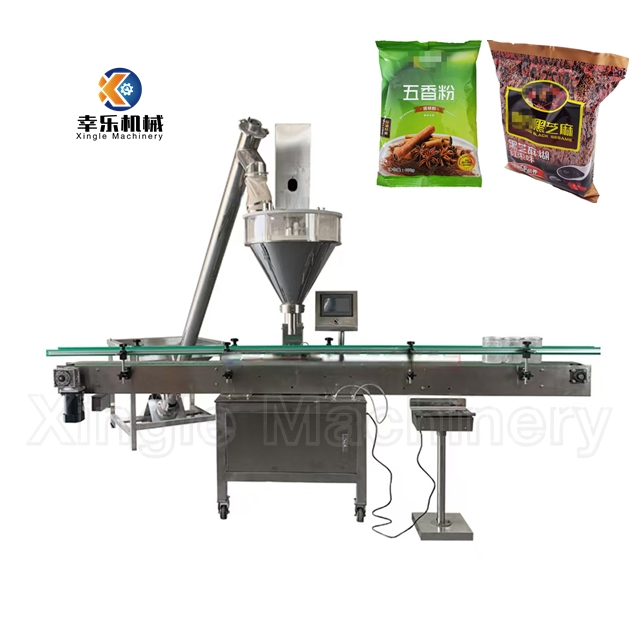 High Quality Spices Weighing Semi-Auto Powder Filling Machine