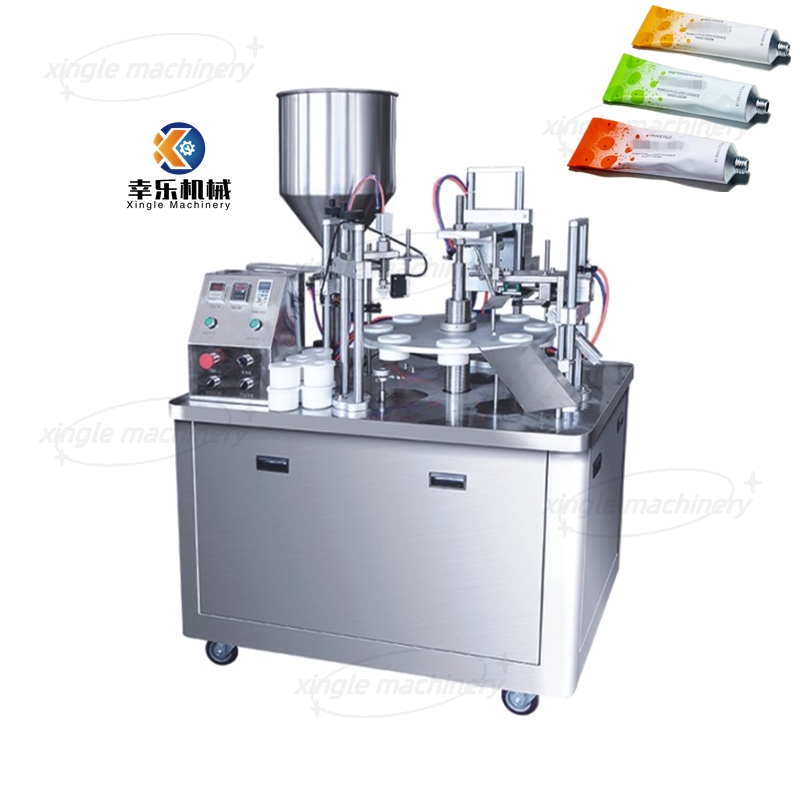 Semi Automatic Aluminium Tube Filling And Sealing Machine